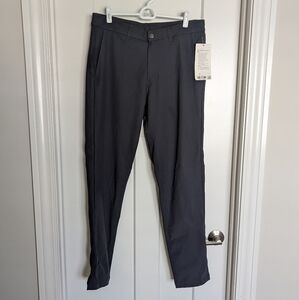 Lululemon NWT Commission Pant Slim - Obsidian 33 x 34"